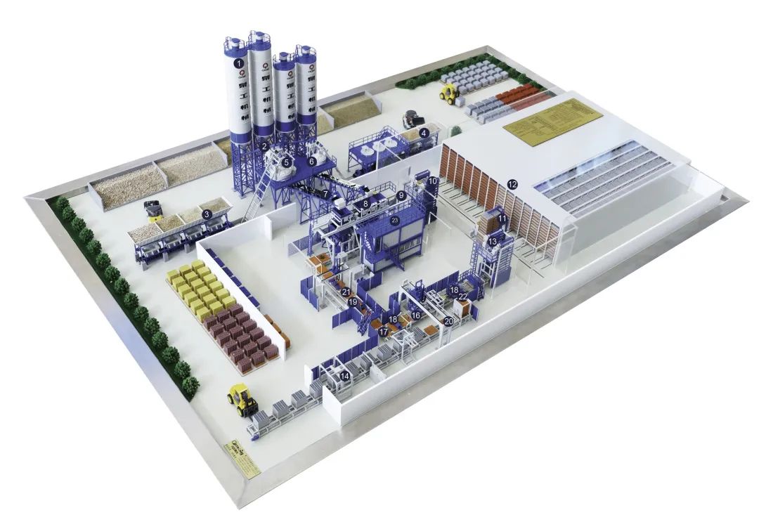 項目現(xiàn)場|泉工股份全自動生態(tài)砌塊生產(chǎn)線成功引領(lǐng)華東地區(qū)再生資源化發(fā)展！