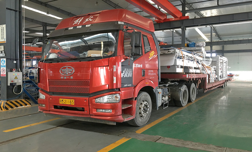 項目發(fā)貨|年處理工業(yè)危廢10000噸，策尼特ZN1200S帶離線碼垛機簡易生產(chǎn)線發(fā)貨華東地區(qū)